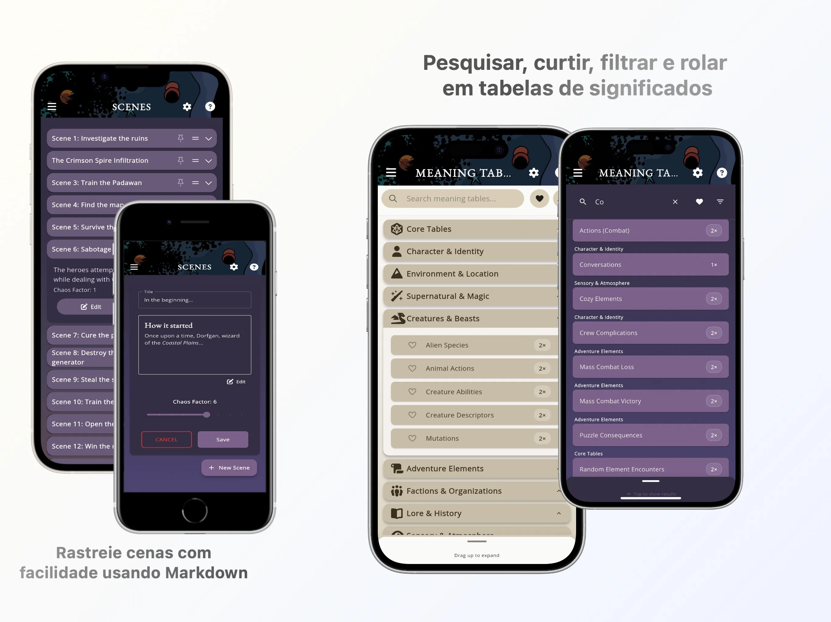 Mythic GME Digital — layout desktop mostrando painéis e logs