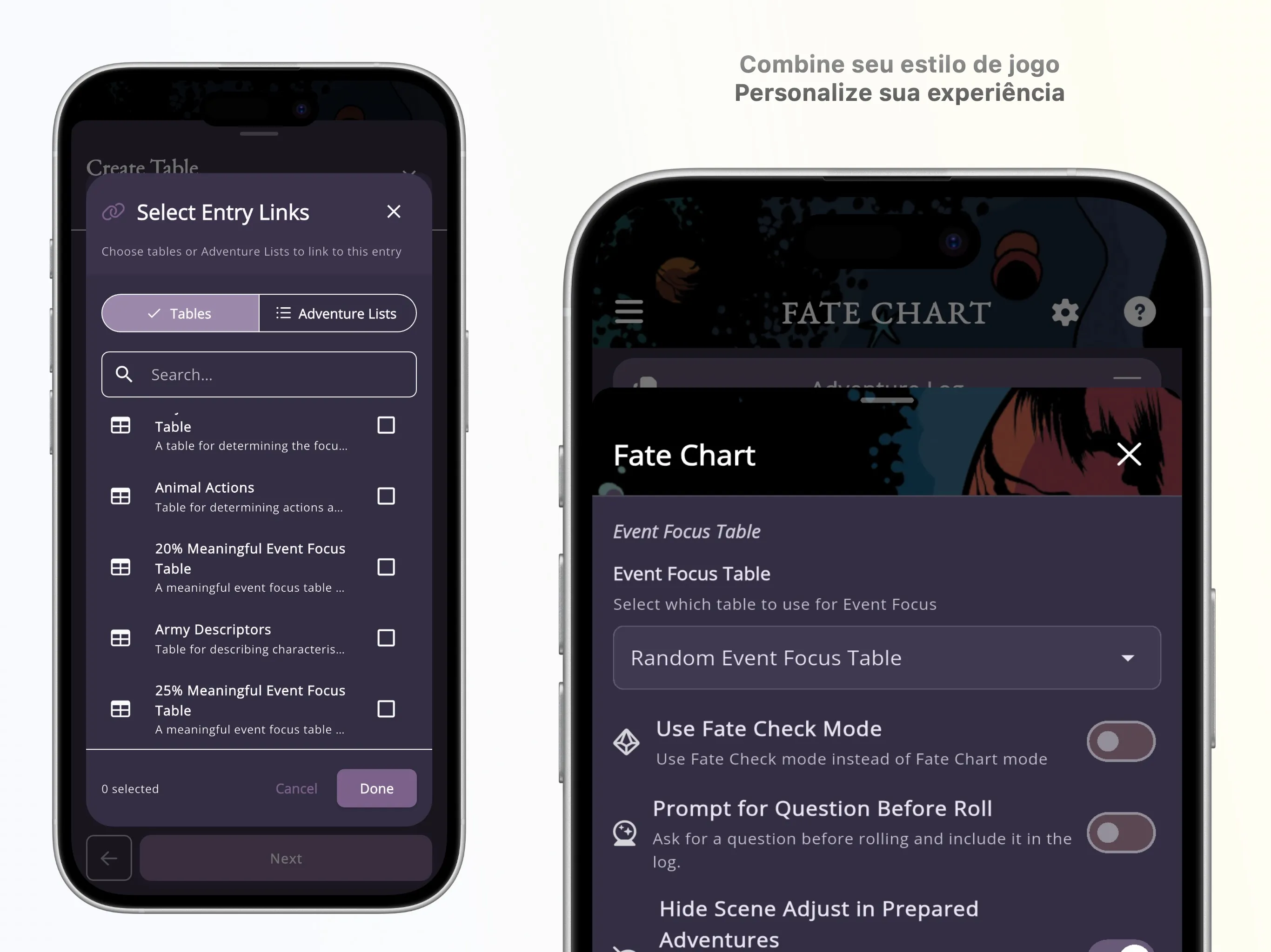 Mythic GME Digital — layout desktop mostrando painéis e logs